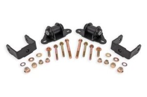 Chevrolet Corvette Differential Bushing Kit - BMR Suspension - Delrin - Black Hammertone - `14-`19